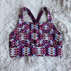 Free People Multicolor Patterned Bra